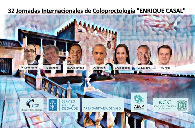32 Jornadas Internacional de Colonproctologia Enrique Casal a Parador de Baiona